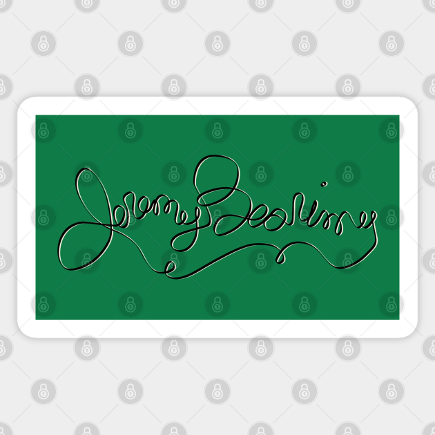 Jeremy Time line Jeremy Bearimy Sticker TeePublic